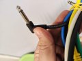 The Sssnake Professional Guitar Patch Cable 13 см - Китарен аудио пач кабел, снимка 5