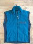 Marmot M Fleece Vest Blue Full Zip Windstopper - страхотен дамски елек С - размер, снимка 4
