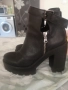 дамски боти с ток естествена кожа 38номер, снимка 8