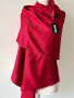 Moschino нов червен шал , снимка 12
