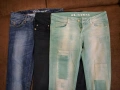 Дамски дънки 3 бр S размер за 7€, снимка 1