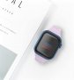 Нова силиконова лилава Каишка за часовник Apple Watch 42 / 44 / 45 мм, снимка 3