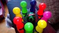 Детка игра Боулинг от 8 цветни кегли и топка, снимка 9