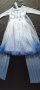 Рокля на Елза от Фроузън-Замръзналото кралство от 3 до 7 г размери , снимка 7