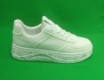 Дамски спортни обувки 2782 в бяло, снимка 1 - Маратонки - 42291011