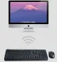 Безжични 2,4GHz wireless клавиатура и оптична мишка KMT4, снимка 4