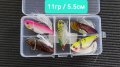 Нови комплекти воблери, блесни клатушки спининг риболов костур щука кефал пъстърва , снимка 7