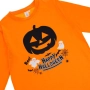 Halloween / Хелоуин пижама от памук с тикви, паяци и надпис „Boo! Happy Halloween“_1242309, снимка 3
