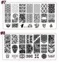  Пластмасови шаблони / печати за нокти , снимка 4
