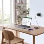 Ново 65W GaN зарядно за Lenovo ThinkPad IdeaPad Yoga Flex UK щепсел стенен Адаптер контакт, снимка 9