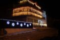 Новогодишни Коледни светлини завеса Топло светлина 168ЛЕД Лампи 300/70с, снимка 1