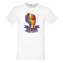 Мъжка тениска Pride World Day multicolor Прайд,Празник.Повод,Изненада, снимка 1 - Тениски - 37105142