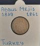 Монета Турция - 20 Пара - Султан Абдул Меджид I /3, снимка 1