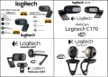 Logitech USB Камери с Микрофон, снимка 1