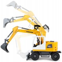 Детска Играчка Багер Liebherr A 918 Litronic, снимка 3 - Коли, камиони, мотори, писти - 31048454