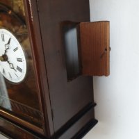 Стенен часовник Бидермайер Шварцвалд - дърво, порцелан, снимка 7 - Антикварни и старинни предмети - 44497307