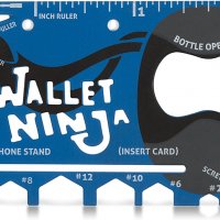 18в1 Multitool Ninja Wallet мултифункционална джобна отвертка, снимка 10 - Подаръци за мъже - 40144974