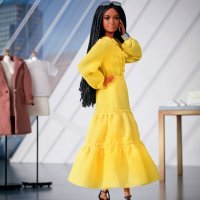 Оригинална колекционерска кукла Барби @Barbiestyle тъмнокожа Mattel, снимка 9 - Кукли - 38965136