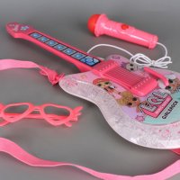 Детска китара с микрофон LOL рок звезда, снимка 1 - Музикални играчки - 38966238