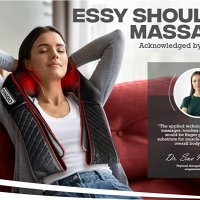 Шиатсу масажор Essy Pain Relaxing Shiatsu Massag, снимка 6 - Масажори - 37641337