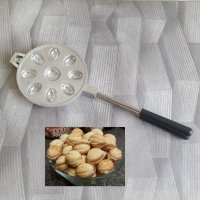 2406 Преса за орехчета форма за сладки орехчета, снимка 4 - Форми - 34149861