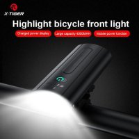 🔴X-TIGER QD-0901 USB акумулаторен LED фар за велосипед, снимка 7 - Аксесоари за велосипеди - 42286103