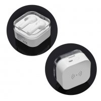 Bluetooth Слушалки Стерео TWS модел EP-002 с power bank и безжично зареждане, снимка 3 - Безжични слушалки - 31486816