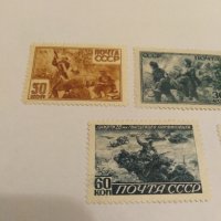 Пощенски марки Почта Ссср 1943, снимка 1 - Филателия - 44640170