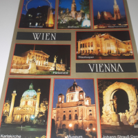 Картичка на Bauer на Виена "Wien", "Vienna" Nr. 508, снимка 2 - Филателия - 44723347