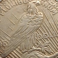 Монета 1 долар 1923г. САЩ РЕПЛИКА на Американския сребърен долар за КОЛЕКЦИЯ 30041, снимка 2 - Нумизматика и бонистика - 42702337