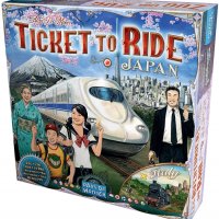 Ticket to Ride - Japan & Italy Разширение за настолна игра, снимка 1 - Игри и пъзели - 34215471
