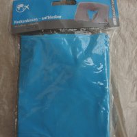 Надуваема възглавничка за пътуване синя възглавница нова, снимка 1 - Възглавници - 42732539