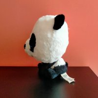 Плюшена играчка Панда Big Headz Panda Penny 2021г 20 см, снимка 5 - Плюшени играчки - 40215971