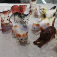 12 бр малки котета котки коте пластмасови фигурки фигурка играчки играчка и украса торта, снимка 1 - Фигурки - 37055772