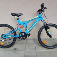 Продавам колела внос от Германия  детски алуминиев мтв велосипед PARALAX 20 INTERBIKE преден и заден, снимка 1 - Велосипеди - 30580141