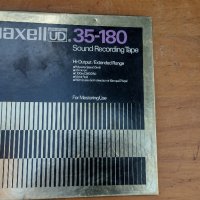 Maxell 35-180B алуминиева ролка за магнетофон, снимка 2 - Декове - 40605604