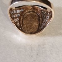 Мъжки златен пръстен , снимка 4 - Пръстени - 42827486