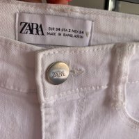 Zara бели дънки Зара, снимка 7 - Дънки - 39636872