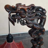 Стара китайска лампа , снимка 2 - Колекции - 34040148