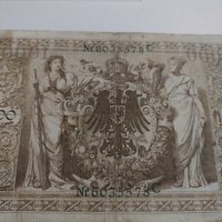 Райх банкнота - Германия - 1000 марки / 1910 година- 17937, снимка 8 - Нумизматика и бонистика - 31034877