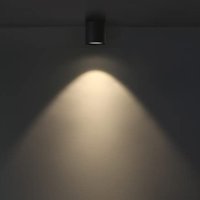 Нова Алуминиева LED лампа за таван стая балкон осветление 7W 3000K , снимка 3 - Лампи за таван - 40345301