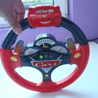 Музикален волан със сензор за движение Cars 2 Mcqueen, снимка 2 - Музикални играчки - 29220769