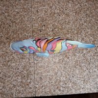 Керамичен сувенир Риба ръчна изработка, снимка 3 - Декорация за дома - 40586051