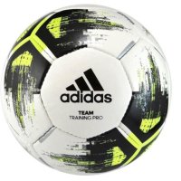 Футболна топка ADIDAS Team Training Pro, Ръчно шита, Размер 4, снимка 1 - Футбол - 42165809