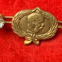 Стара брошка Франц Йосиф-Царство България, снимка 3 - Други ценни предмети - 36954156