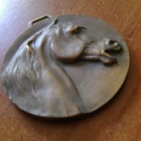 Медал на Българската федерация по конен спорт, снимка 1 - Фен артикули - 36664665