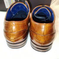 Официални мъжки обувки от естествена кожа BUGATTI №43, снимка 8 - Официални обувки - 36848013