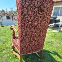 антично Викторианско кресло , снимка 4 - Дивани и мека мебел - 44925741
