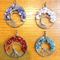 Колие Дървото на Живота - 7 чакри, снимка 4 - Колиета, медальони, синджири - 27495907