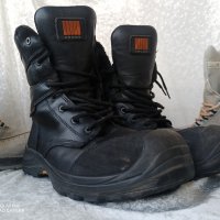 кубинки работни Ergos® Montana 3 Black Leather Composite Safety BOOTS ,100% естествена кожа, снимка 6 - Други - 42758014